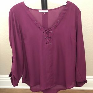 Skies are Blue Long Sleeve Top